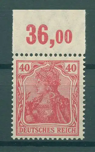 DEUTSCHES REICH 1920 Nr 145 postfrisch (226974)