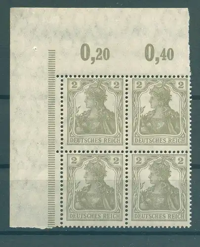 DEUTSCHES REICH 1918 Nr 102 postfrisch (226997)