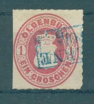 OLDENBURG 1859 Nr 17B gestempelt (227141)