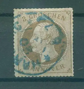 HANNOVER 1864 Nr 25 gestempelt (227156)