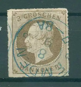 HANNOVER 1864 Nr 25 gestempelt (227157)