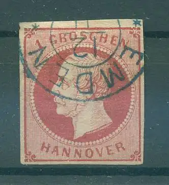 HANNOVER 1859 Nr 14 gestempelt (227161)