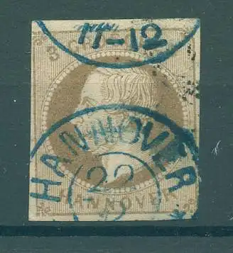 HANNOVER 1861 Nr 19 gestempelt (227168)