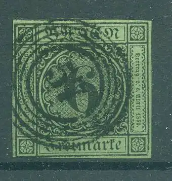 BADEN 1851 Nr 3 gestempelt (227261)