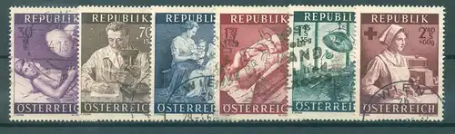 OESTERREICH 1954 Nr 999-1004 gestempelt (227562)