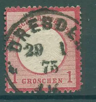 DEUTSCHES REICH 1872 Nr 19 gestempelt (227589)
