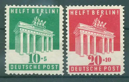 BIZONE 1948 Nr 101-102 postfrisch (227600)
