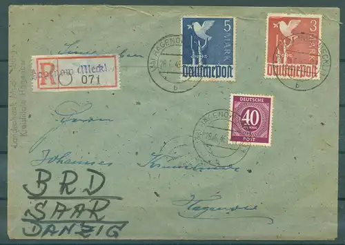 KONTROLLRAT/SBZ 1948 Nr 962 gestempelt (227759)