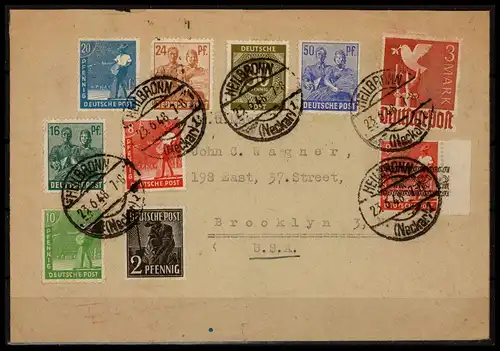 KONTROLLRAT/SBZ 1948 Nr 961 gestempelt (227810)
