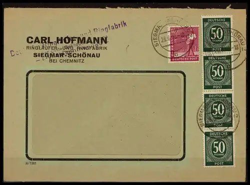 KONTROLLRAT/SBZ 1948 Nr 932 gestempelt (227811)