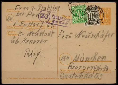 BIZONE 1945 Nr 16C gestempelt (227824)