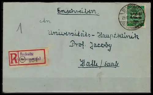SBZ 1948 Nr 211 gestempelt (227848)