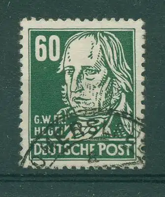 DDR 1952 Nr 338va XII gestempelt (227961)