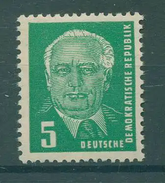 DDR 1952 Nr 322a XII postfrisch (227975)