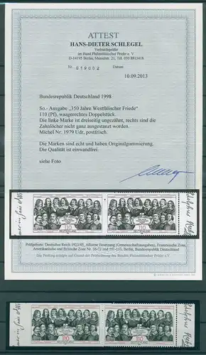 BUND 1998 Nr 1979 Udr postfrisch (227986)