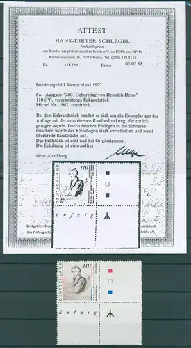 BUND 1997 Nr 1962 L postfrisch (227996)