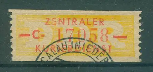 DDR ZKD B 1958 Nr 16C gestempelt (228003)