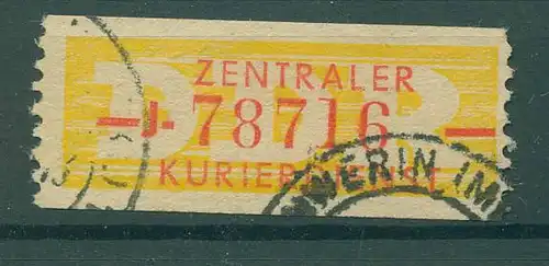DDR ZKD B 1958 Nr 16J gestempelt (228009)
