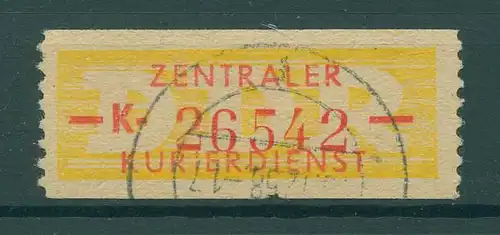 DDR ZKD B 1958 Nr 16K gestempelt (228010)