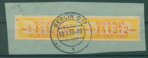 DDR ZKD B 1958 Nr 16L gestempelt (228011)
