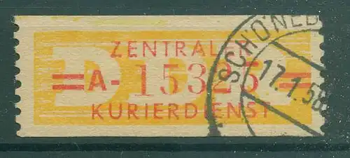 DDR ZKD B 1958 Nr 17A gestempelt (228017)