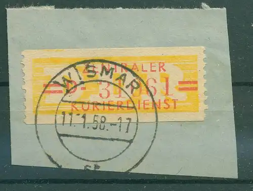 DDR ZKD B 1958 Nr 17D gestempelt (228020)