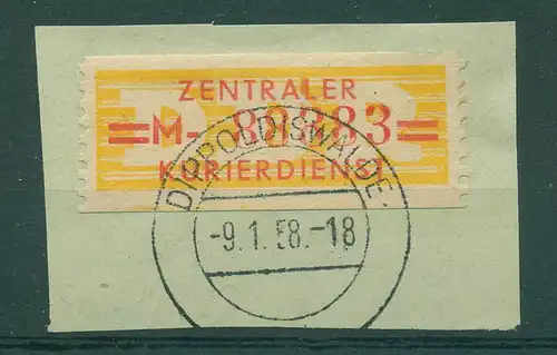 DDR ZKD B 1958 Nr 17M gestempelt (228030)