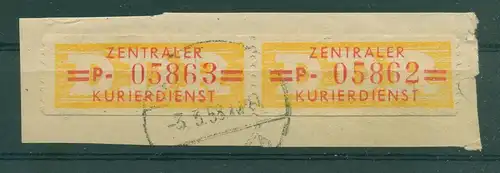 DDR ZKD B 1958 Nr 17P gestempelt (228033)
