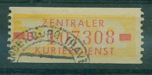 DDR ZKD B 1958 Nr 18I B gestempelt (228035)