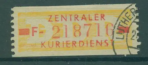 DDR ZKD B 1958 Nr 18I F gestempelt (228039)