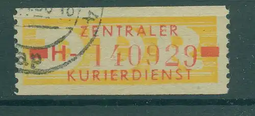 DDR ZKD B 1958 Nr 18I H gestempelt (228041)