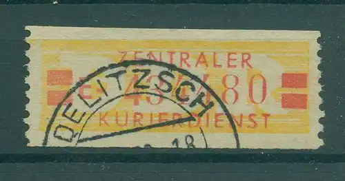 DDR ZKD B 1958 Nr 19I E gestempelt (228054)