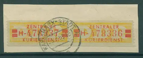 DDR ZKD B 1958 Nr 19I H gestempelt (228057)