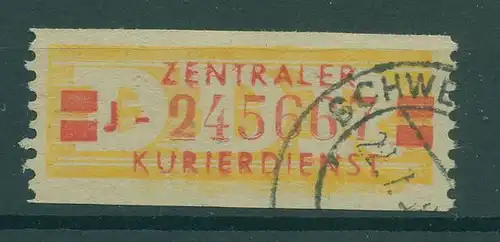 DDR ZKD B 1958 Nr 19I J gestempelt (228058)
