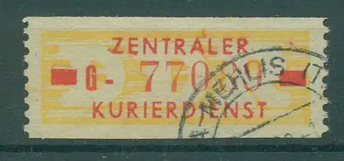 DDR ZKD B 1958 Nr 18II G gestempelt (228068)