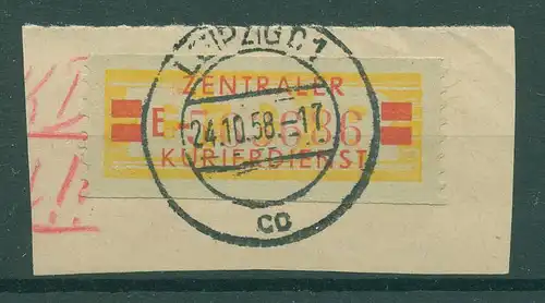 DDR ZKD B 1958 Nr 19II E gestempelt (228075)
