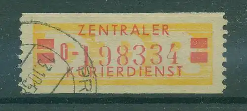 DDR ZKD B 1958 Nr 19II O gestempelt (228082)