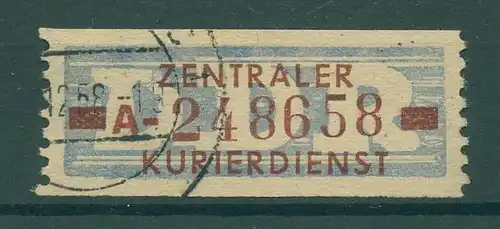 DDR ZKD B 1958 Nr 20AI gestempelt (228084)