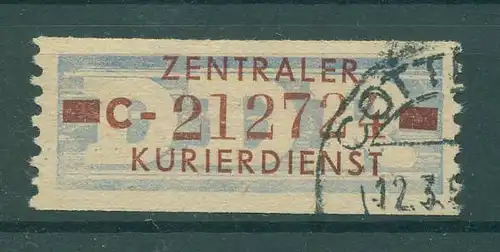 DDR ZKD B 1958 Nr 20C gestempelt (228086)