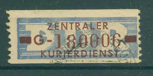 DDR ZKD B 1958 Nr 20G gestempelt (228091)