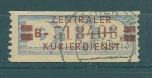 DDR ZKD B 1958 Nr 21B gestempelt (228102)