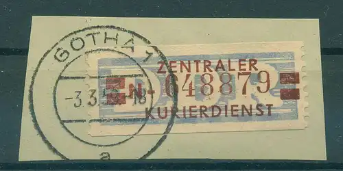 DDR ZKD B 1958 Nr 21N gestempelt (228114)
