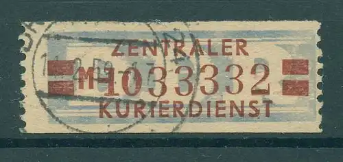 DDR ZKD B 1958 Nr 21MII gestempelt (228120)