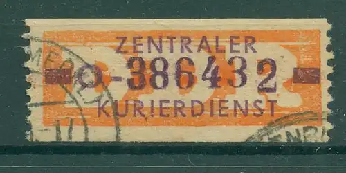 DDR ZKD B 1958 Nr 22O gestempelt (228134)