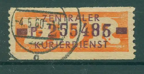 DDR ZKD B 1958 Nr 22P gestempelt (228135)