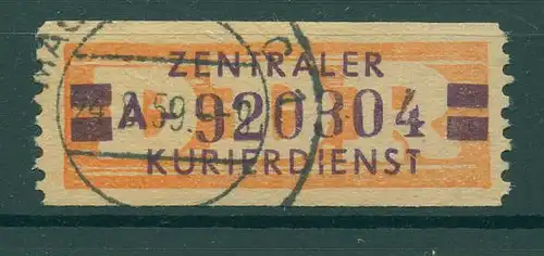 DDR ZKD B 1958 Nr 23A gestempelt (228136)