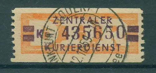 DDR ZKD B 1958 Nr 23K gestempelt (228145)