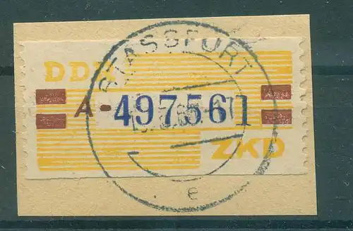DDR ZKD B 1959 Nr 25A gestempelt (228160)