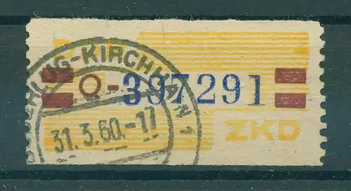 DDR ZKD B 1959 Nr 25Q gestempelt (228164)