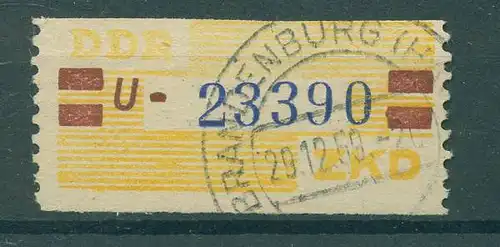 DDR ZKD B 1959 Nr 25U gestempelt (228166)